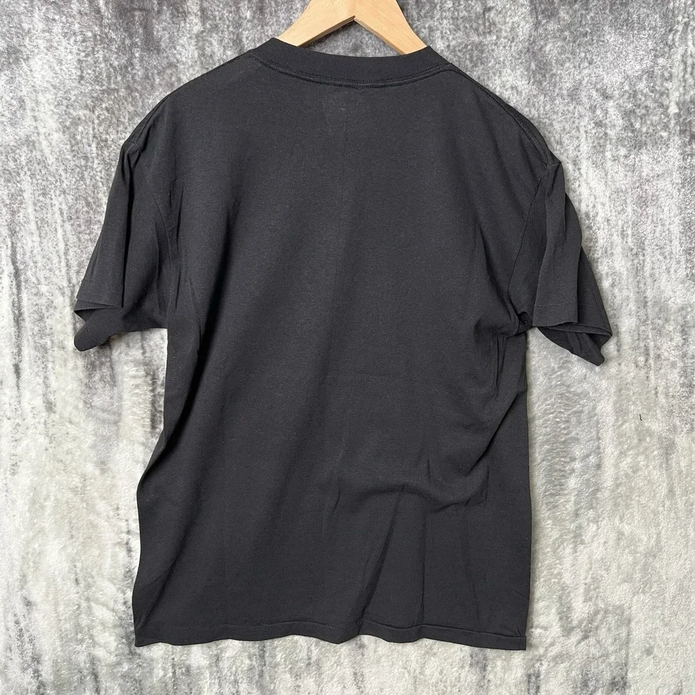 Vintage 90s Lamborghini Countach Black T-Shirt Men's Size L Speed Limit 70 SSI